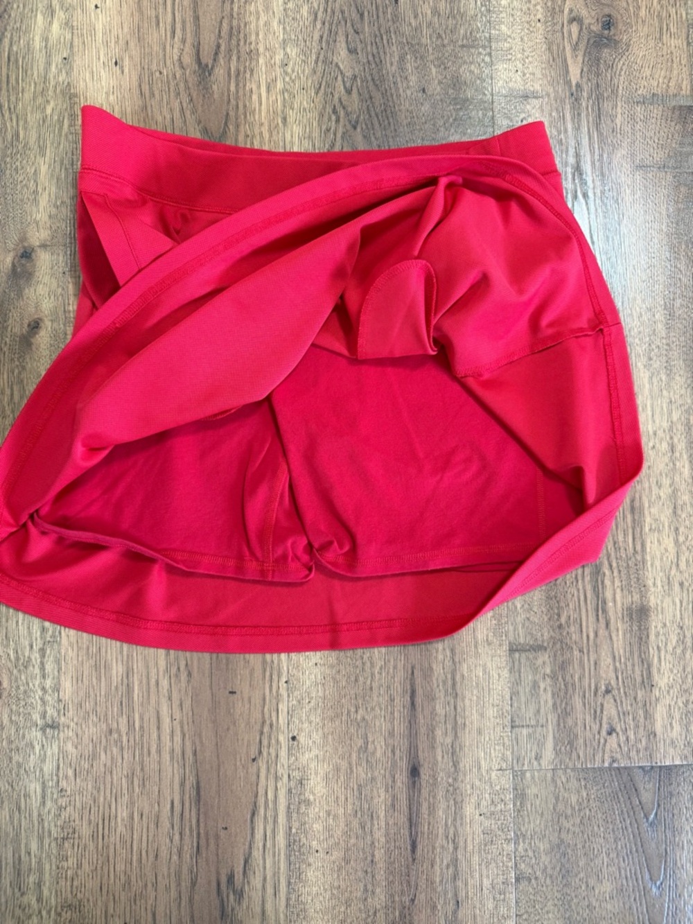 TALBOTS Red Athletic Skort Women’s L stretch Pockets Golf Tennis. - Picture 4 of 11